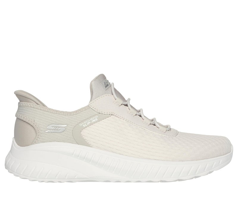 Skechers Women's Hands Free Slip-ins Bobs Squad Chaos - in Color, Off-White, 7.5 - Image 2