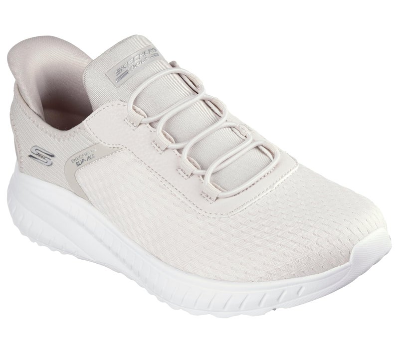Skechers Women's Hands Free Slip-ins Bobs Squad Chaos - in Color, Off-White, 7.5 - Image 5