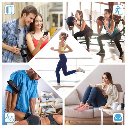 BKP Yoga Socks For Women,Non slip Grip Pilates Socks Suitable For Ballet,Plasticity,Dance,Home,Training - Image 3