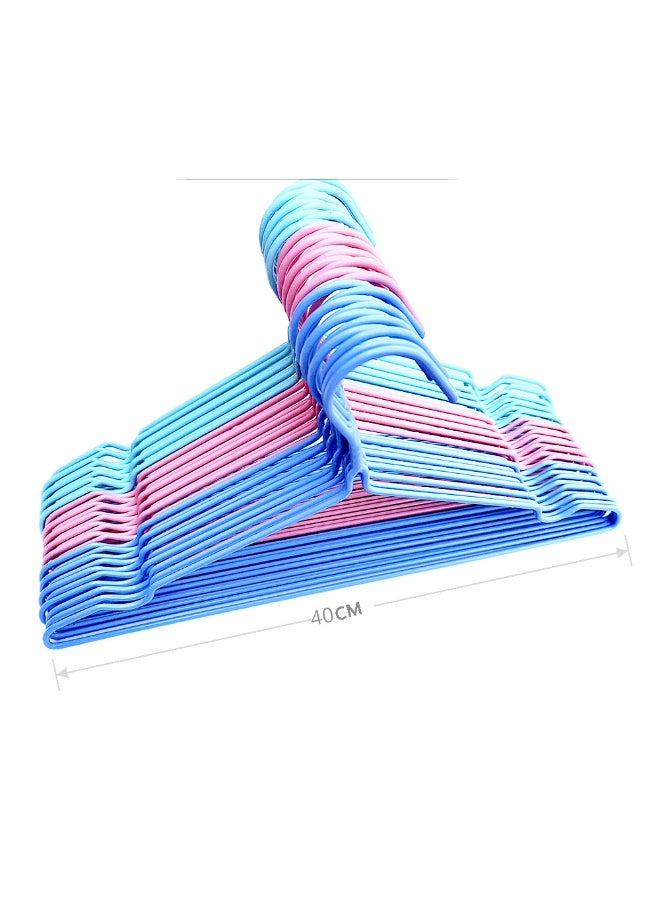 Stainless Steel Coated Hanger, 10 Pieces - Image 2