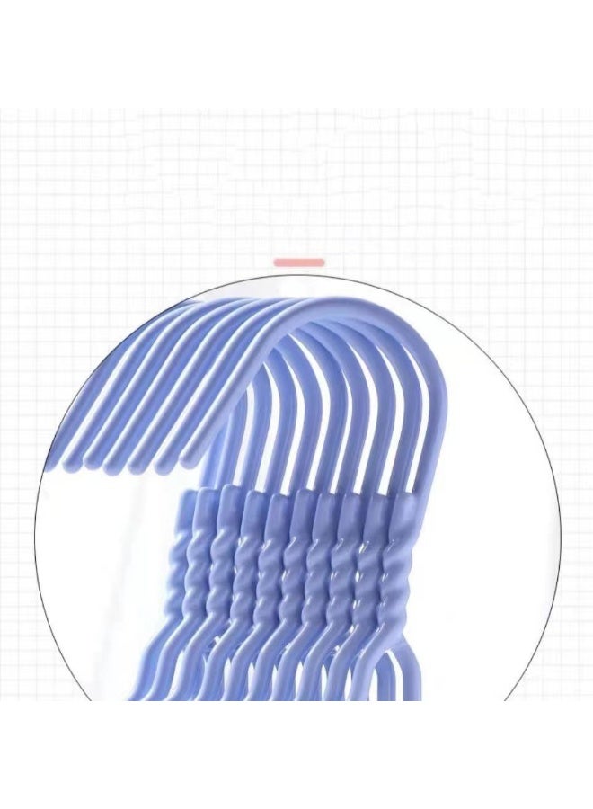 Stainless Steel Coated Hanger, 10 Pieces - Image 3