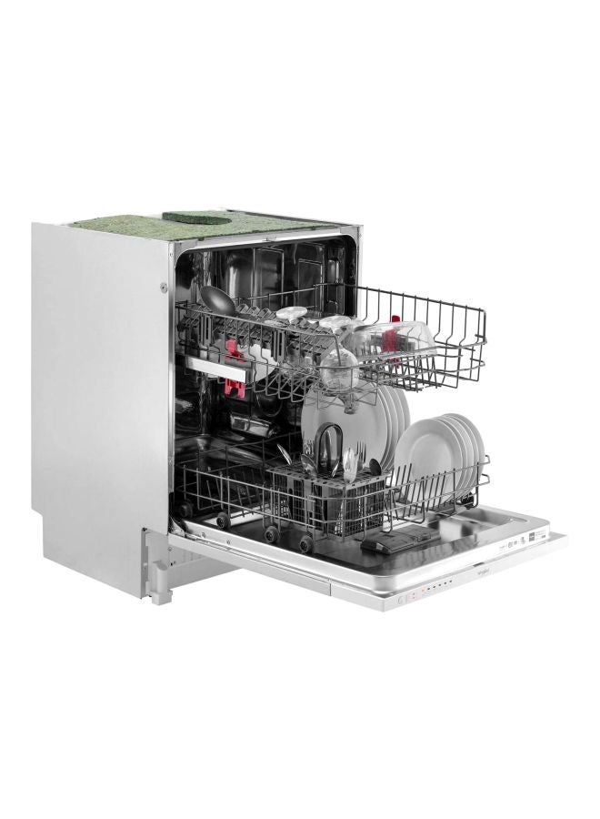 Whirlpool Built In Dishwasher 11L 11 L WIE2B19UK Silver/White - Image 5