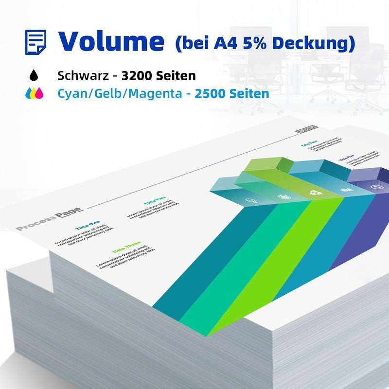 Koala Compatible Toner Cartridge to Replace HP 203X 203A CF540X CF541X CF542X CF543X CF540A for Color Laserjet Pro MFP M281fdw M281fdn M280nw M281cdw M254dw M254nw M254dn - Black Cycycycy - Image 2