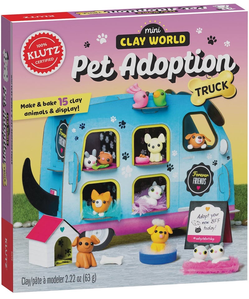 Klutz Mini Clay World Pet Adoption Truck - Image 2
