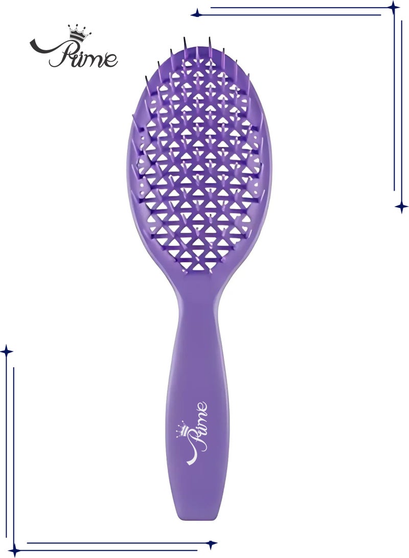 فرشاة شعر لفك تشابك الشعر الرطب والمجعد ومشط تدليك فروة الرأس سهل التنظيف. - Image 1
