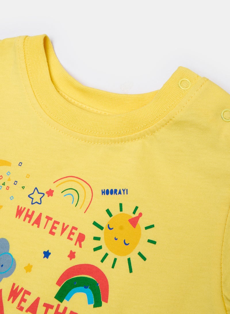 Panco Baby Boys PLAYGROUND Printed Knitted T-Shirt - Image 3