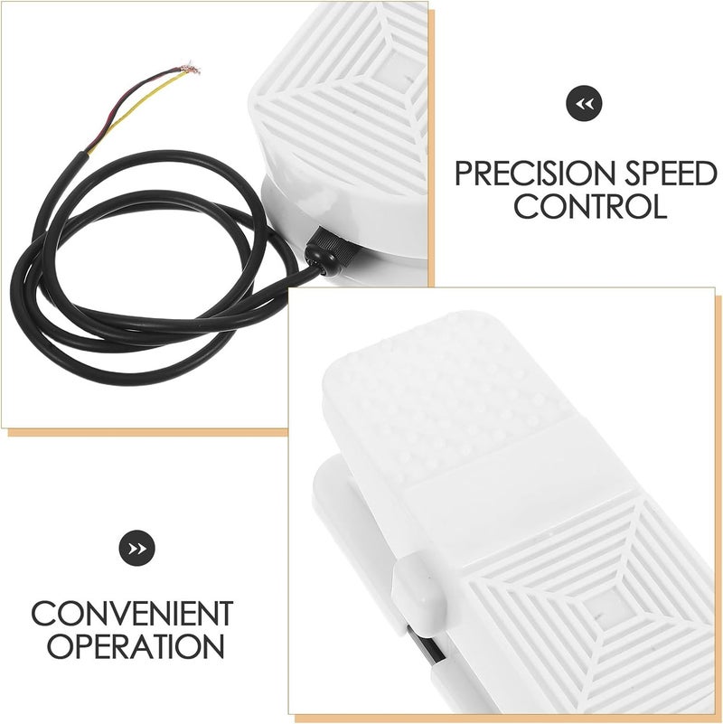 OSOLADY Ceramic Pottery Machine Foot Pedal Speed Control Switch Abs Floor Mount Variable Speed Controller for Pottery Wheel Repair and Studio Use - Image 3