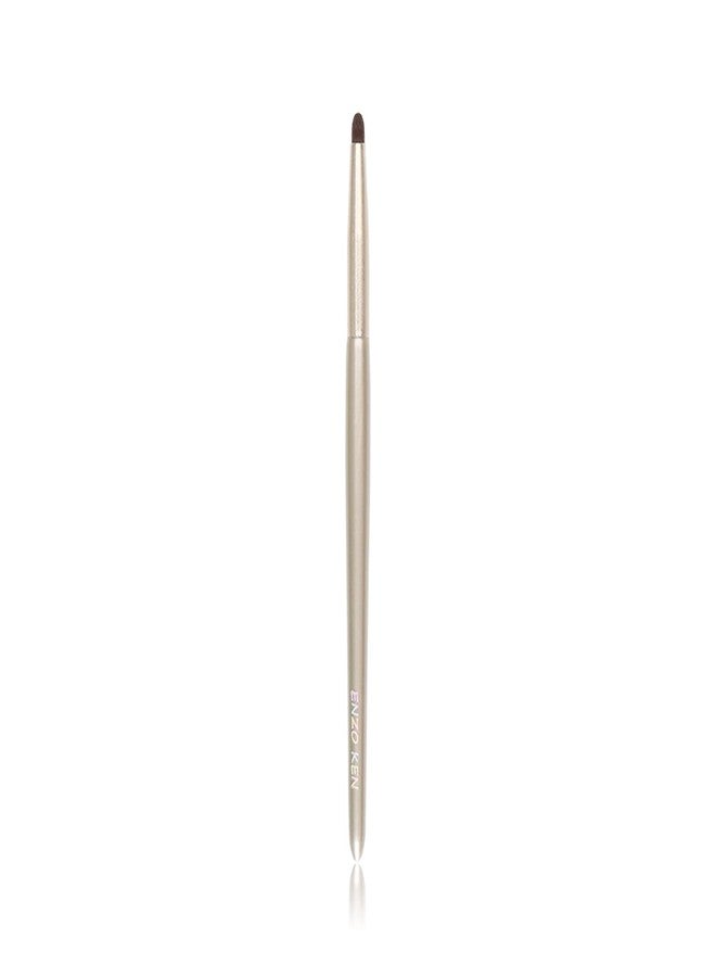 ENZO KEN Natural Pony Hair Eye Shadow Brush, Small Detail Eyeshadow Brush, Detailing Eye Shadow Brushes, Mini Smudge Brushes, Corner Eyeshadow Brush, Eyeshadow Blending Brush, Single Makeup Brushes. - Image 1
