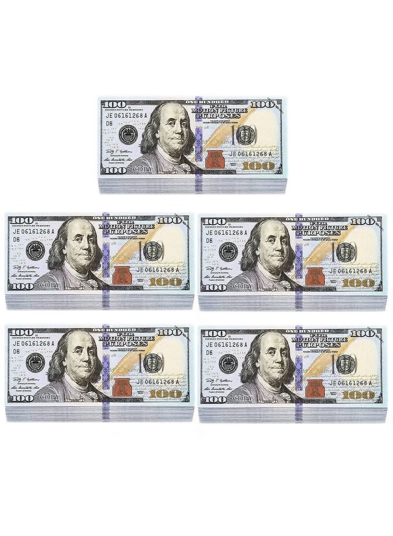 1000 Double‑Sided Full Print Prop Money – Motion Picture Dollar Bill Design for Film, TV & Video Production - Image 1