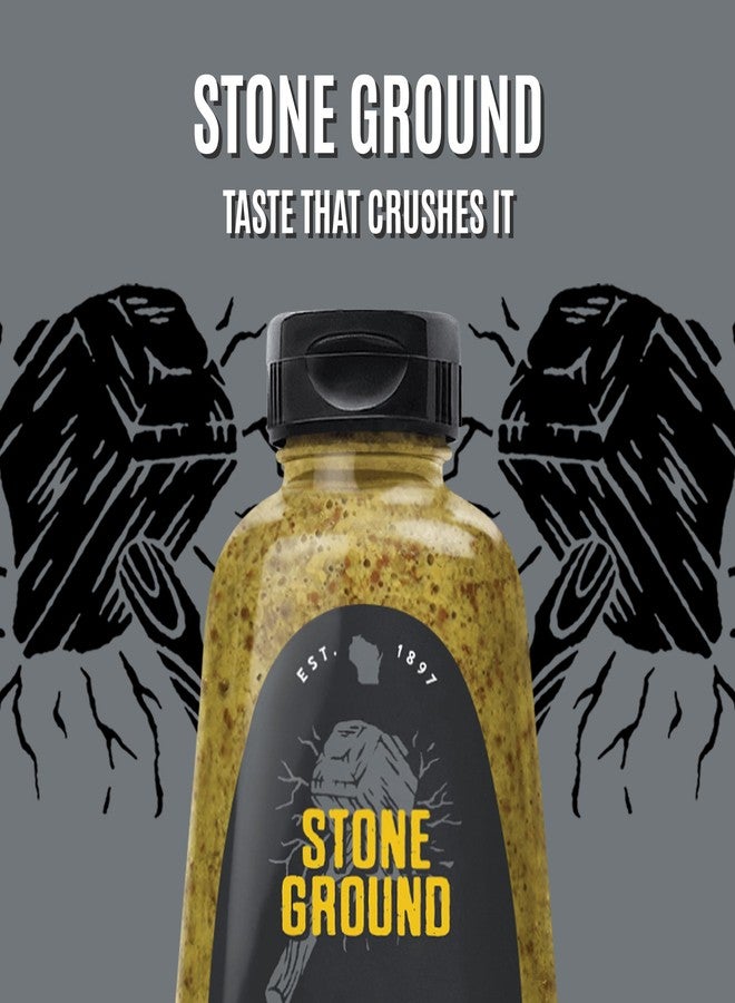 KOOPS' Koops Mustard Organic Stone Ground, 12 Ounce (Pack of 12) - Image 2