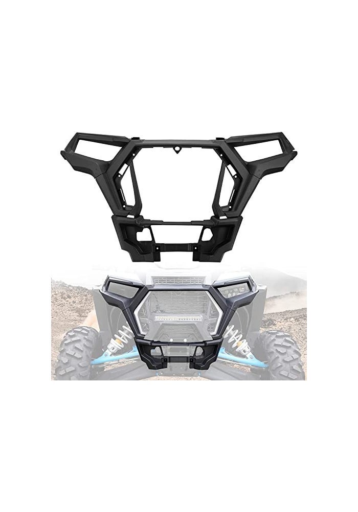 A & UTV PRO A UTV PRO Front Fascia for 20192025 Polaris RZR XPTRAIL BlackHeadlight Bumper Cover Panel Replace OEM 5455432070 - Image 1