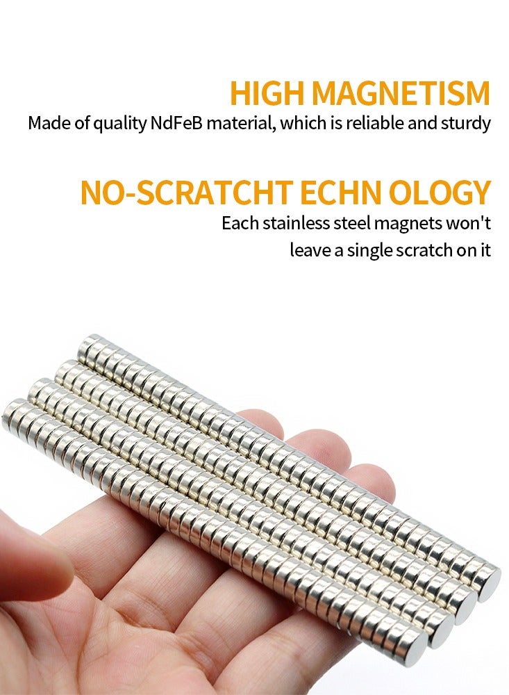سوبر سوبر ندفيب المغناطيس الجولة 0.31x0.12 بوصة مغناطيس دائم قوي مصغرة الفريت البورون المغناطيس الثلاجة - Image 2