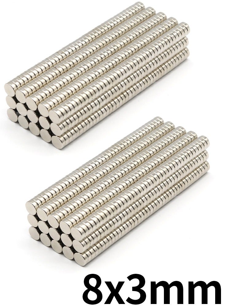 سوبر سوبر ندفيب المغناطيس الجولة 0.31x0.12 بوصة مغناطيس دائم قوي مصغرة الفريت البورون المغناطيس الثلاجة - Image 1