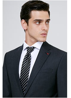 D'S DAMAT Ds Damat Dark Grey Classic Suit -41% Wool  - Image 2