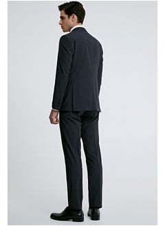 D'S DAMAT Ds Damat Dark Grey Classic Suit -41% Wool  - Image 4