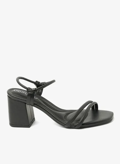 Beira Rio Mid Heels Sandals for Women – Sling Back Heel Sandals for Girls with Ankle Strap