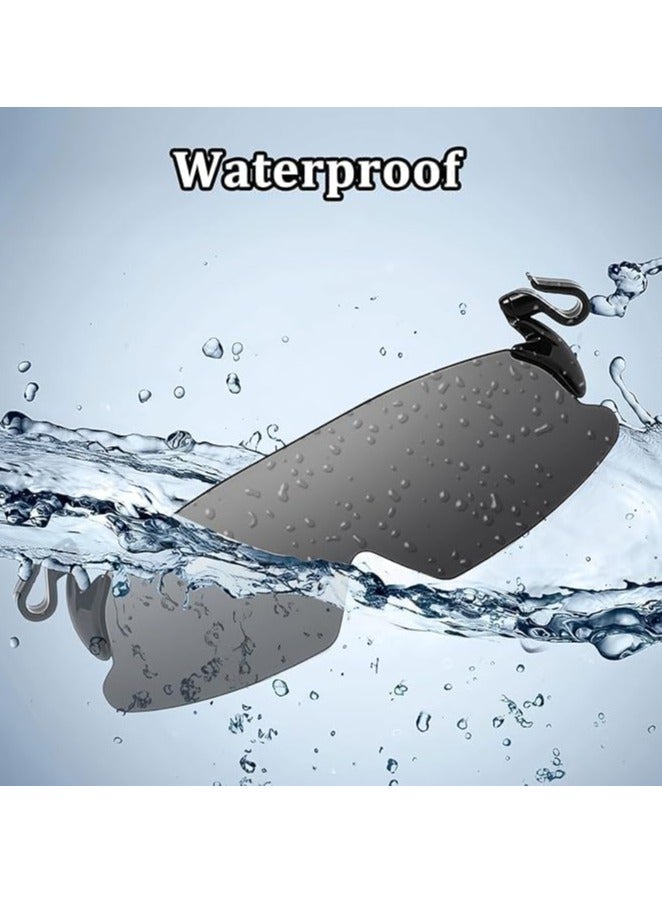 KASTWAVE Clip Cap Sports Sunglasses, Polarized Sunglasses, Clip on Sunglasses for Fishing Biking Hiking Cycling, Golf Eyewear, UV Protection, for Mens and Womens - Image 5