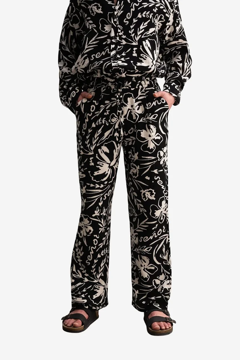 Giesto Multicolor GIESTO Men's Cotton Floral Knit Pants for Men | Best Price UAE