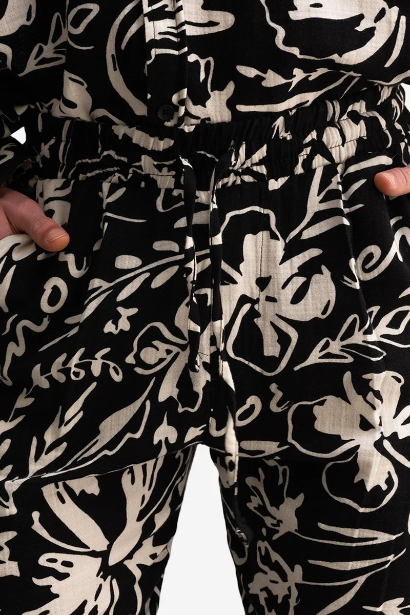 Giesto Multicolor GIESTO Men's Cotton Floral Knit Pants for Men | Best Price UAE