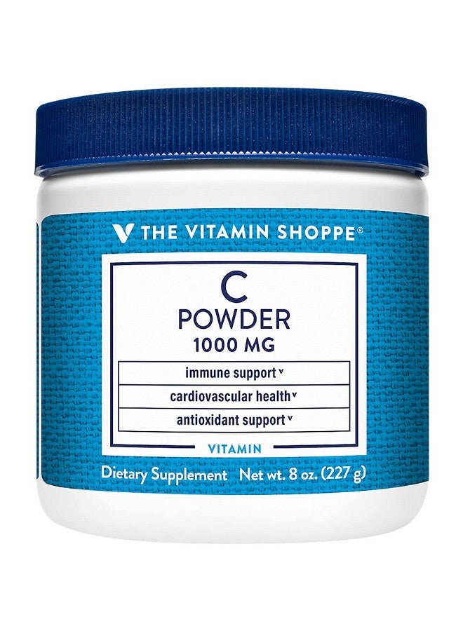 The Vitamin Shoppe Vitamin C Powder 1,000MG, Antioxidant That Supports Immune and Cardiovascular Health (8 Ounces Powder) - Image 2