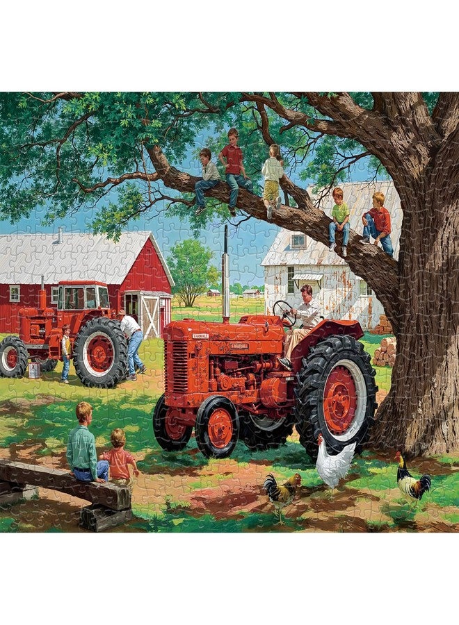 Libeder Fall 500 Piece Puzzles for Adults - Childhood Country Fun Jigsaw, Retro Americana Rustic Farm Puzzles - Fun and Challenging Family Game Great Gift Idea - Image 2