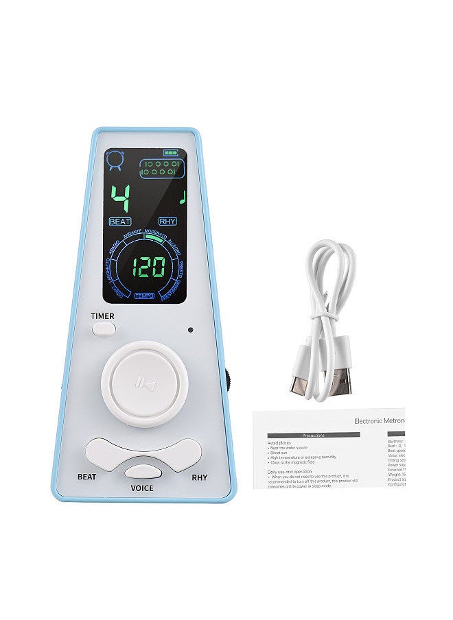 Generic - Electronic Digital Metronome With Timer Universal Electronic Metronome With Volume And Beat Speed Control, Battery Or Usb Cable Powered, For Guitar Piano Violin Drum - Image 1