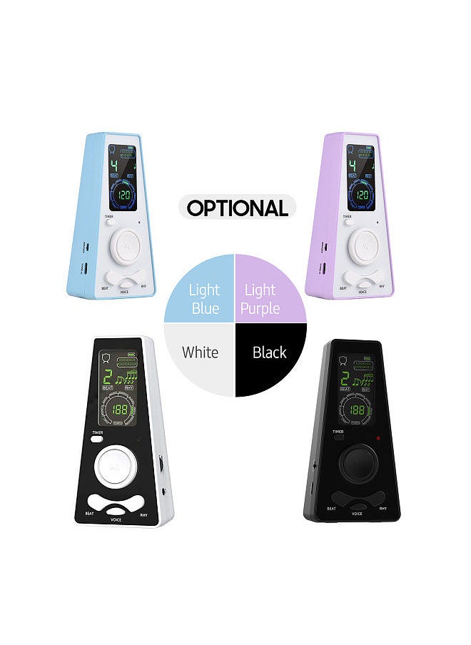 Generic - Electronic Digital Metronome With Timer Universal Electronic Metronome With Volume And Beat Speed Control, Battery Or Usb Cable Powered, For Guitar Piano Violin Drum - Image 1