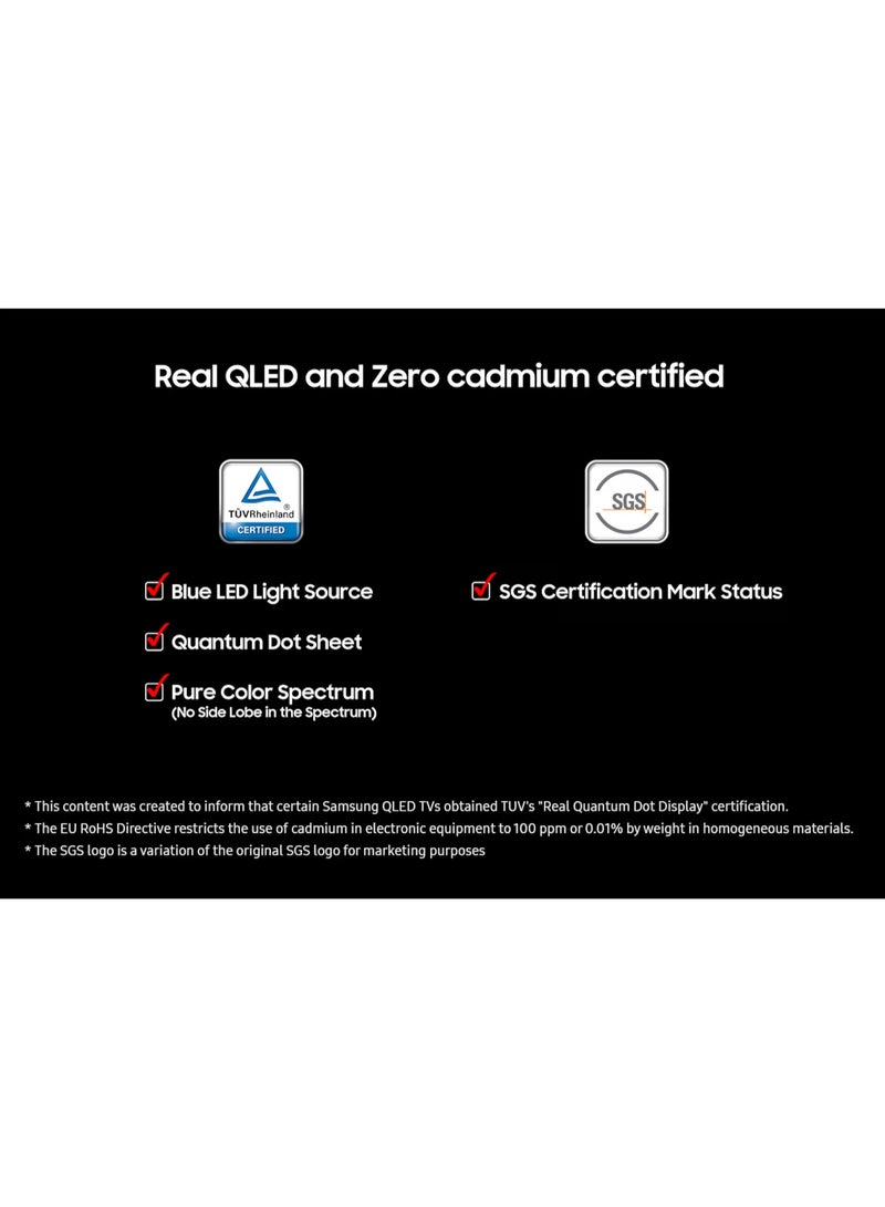 Samsung 65-Inch 4K UHD QLED Vision AI Smart TV - Q6F Series - Image 5