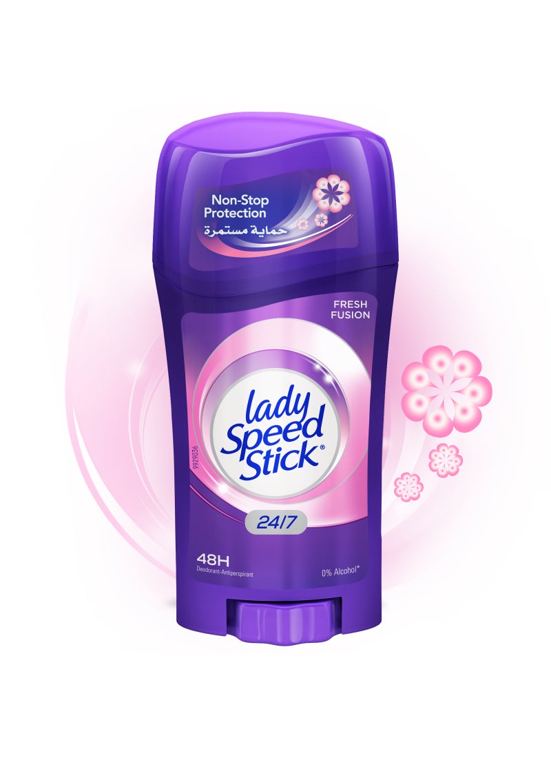 ليدي سبيد ستيك عصا مزيل العرق فريش فيوجن المضادة للتعرق 65جم - Image 2