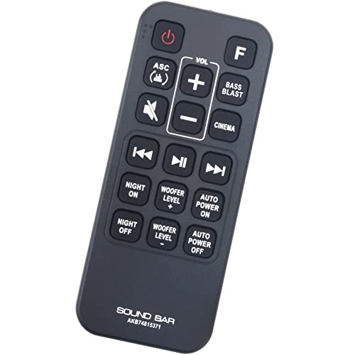 PERFASCIN AKB74815371 Replace Remote Fit for LG Wireless Sound Bar SK4D SPH4BW SK3D SPH4B-W SJ4-PERFASCIN - Image 1