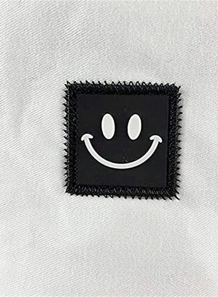 Uni Summer Travel Bucket Hat with Smiley Face Visor Stylish Beach Sun Cap for All Ages - Image 4