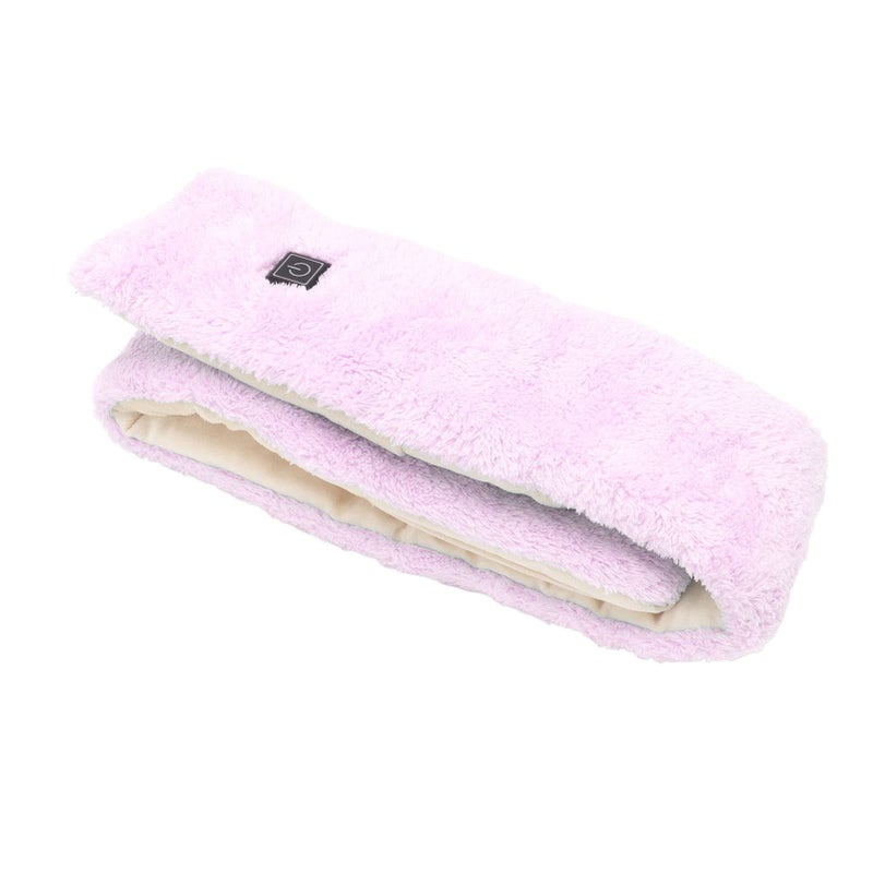 USB Electric Heating Scarf 3 Gears Adjustable Washable Thermal Scarf For Skiing Purple - Image 2