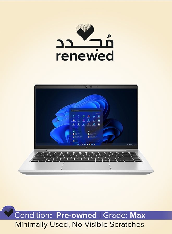 HP Renewed - EliteBook 640 G9 Laptop With 14-Inch Full HD Display,Core i5 Processor/Deca Core/12th Gen/16GB RAM/512GB SSD/Windows 10 Pro Silver - Image 1