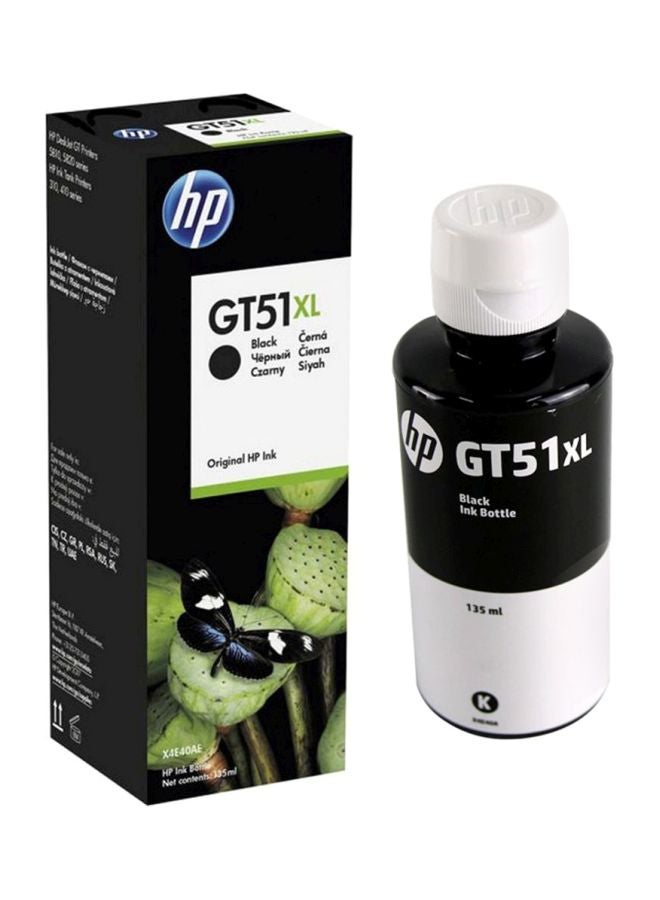 HP GT51XL Printer Ink Bottle Black - Image 1