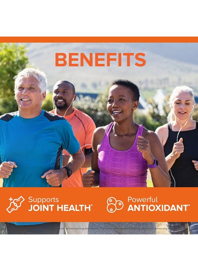 Qunol Turmeric Curcumin With Black Pepper Qunol 2250Mg Turmeric Extract With 95% Curcuminoids Extra Strength Supplement Enhanced Absorption Supports Healthy Inflammation Response 90 Vegetarian Capsules  - Image 4