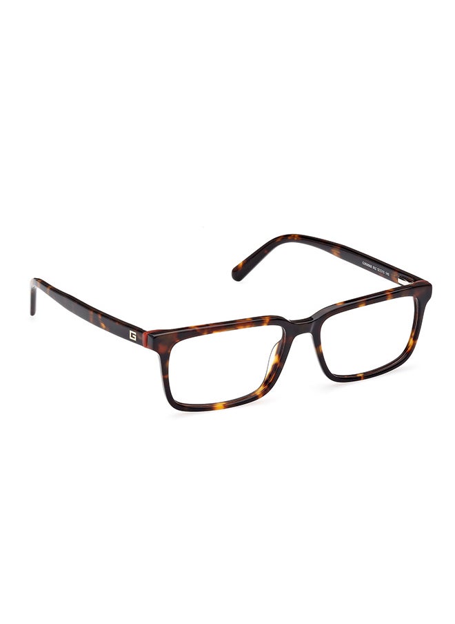 GUESS - Men's Rectangular Eyeglass Frame - GU5006805254 - Lens Size: 54 Mm - Image 1