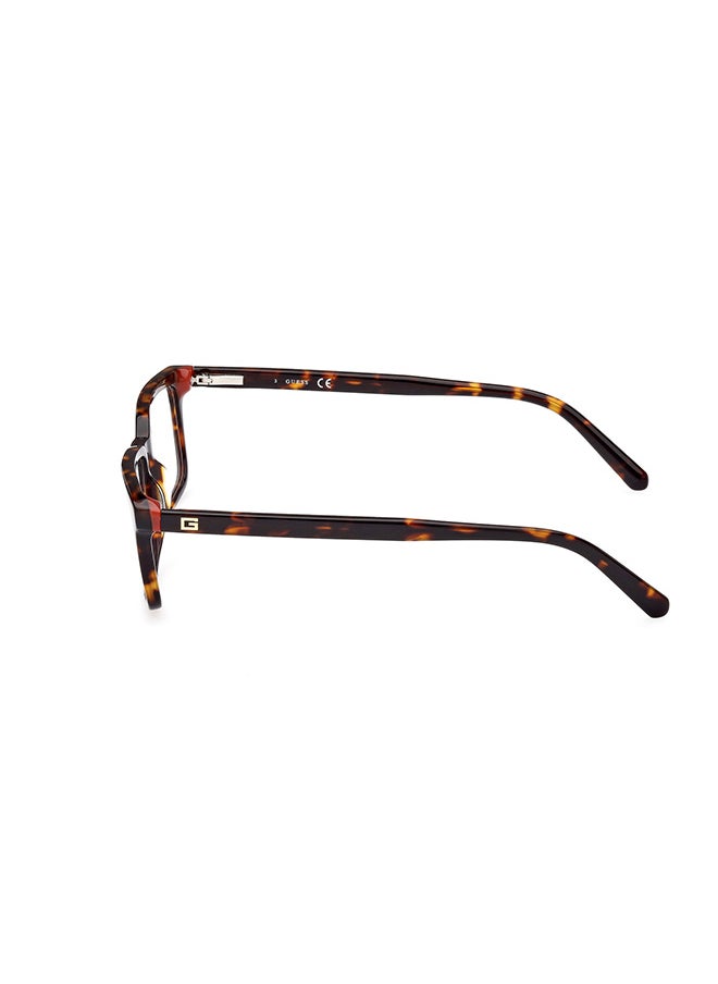 GUESS - Men's Rectangular Eyeglass Frame - GU5006805254 - Lens Size: 54 Mm - Image 1