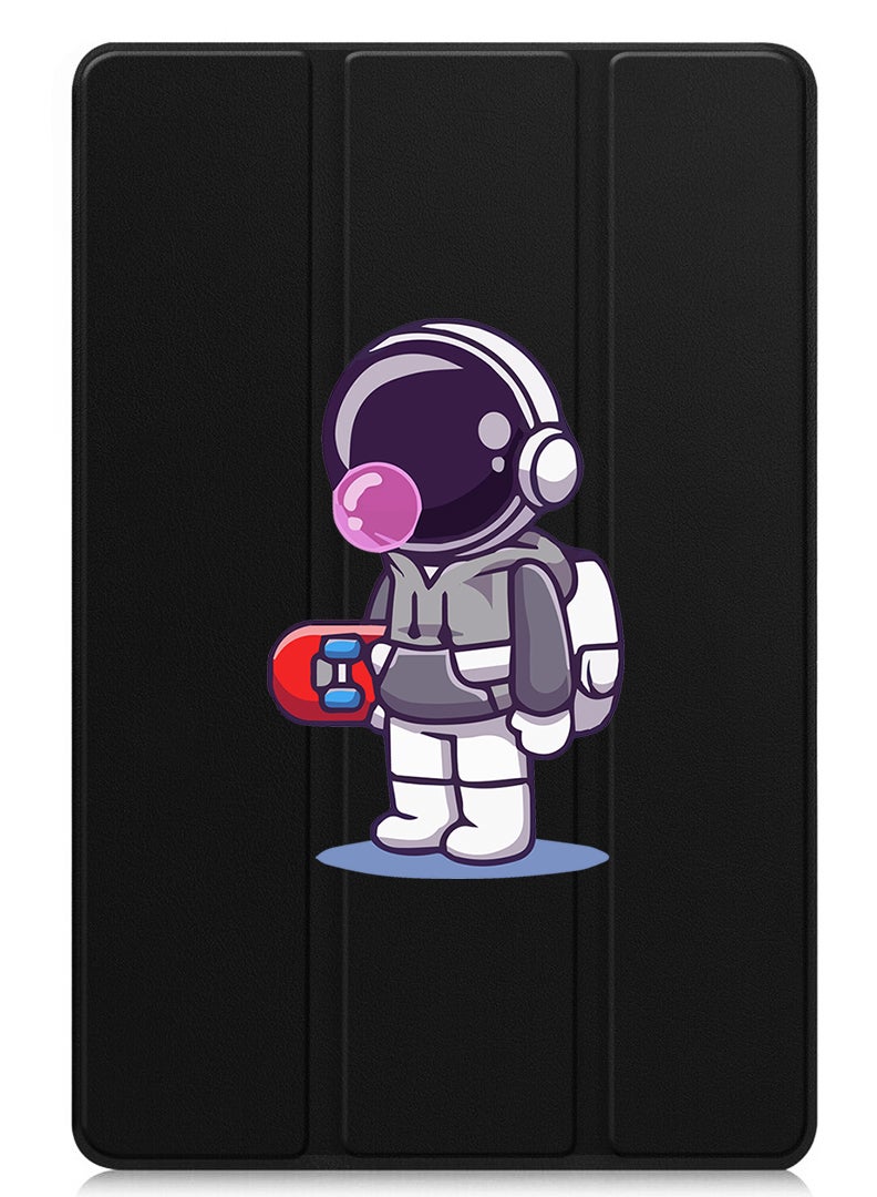 Theodor Protective Flip Case For Xiaomi Pad 7 & Xiaomi Pad 7 Pro With Trifold Stand Auto Wake Sleep Shockproof Cover - Astronaut holding skateboard - Image 1