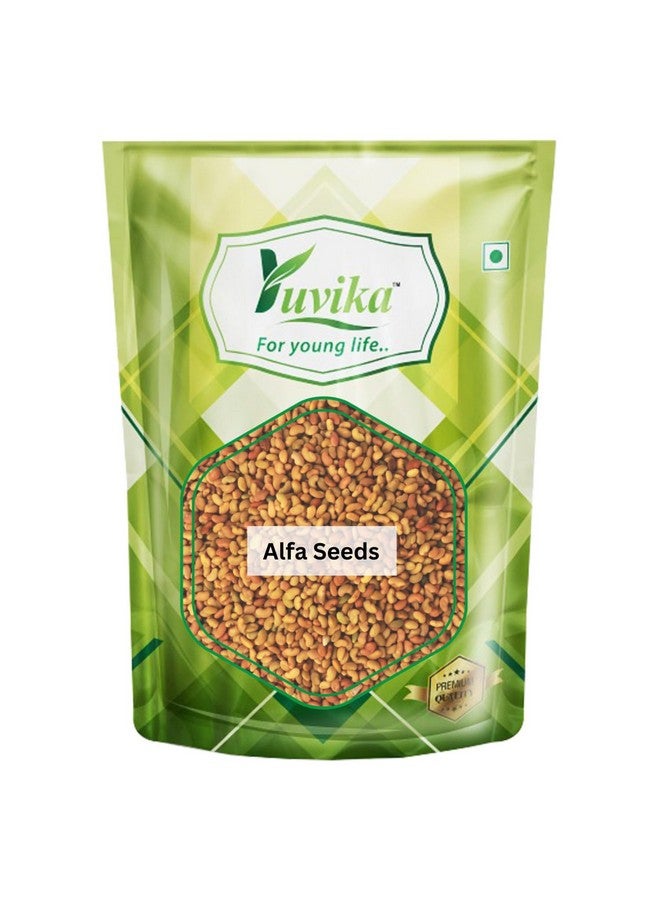 Yuvika Alfa Seeds - Alfalfa Seeds - Medicago Sativa - Lucerne Grass Seeds 100 Grams - Image 1