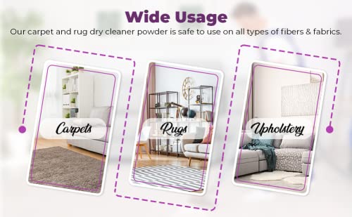 Capture Carpet Total Care Kit 100 - Home Couch and Upholstery, Car Rug, Dogs & Cats Pet Carpet Cleaner Solution - Strength Odor Eliminator, Stains Spot Remover, Non Liquid & No Harsh Chemical - Image 3