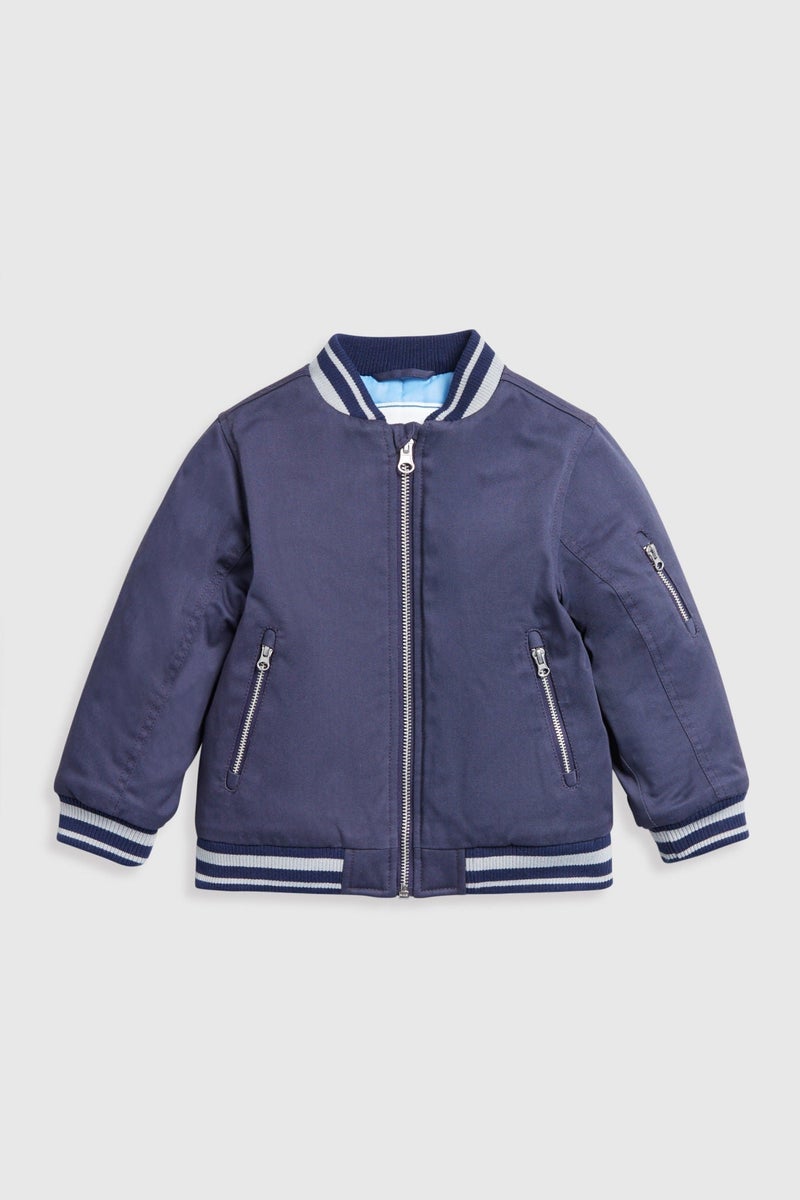 mothercare Navy Bomber Jacket