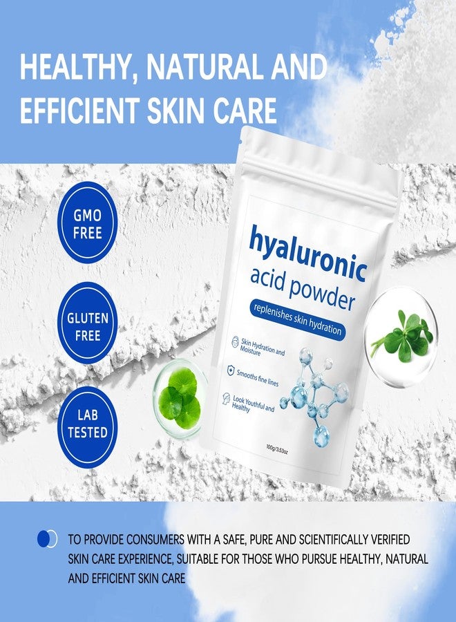 PAQIMAN Hyaluronic Acid Powder,Low Molecular Weight Organic Hyaluronic Acid Serum Powder for Face. 1Pack - Image 4