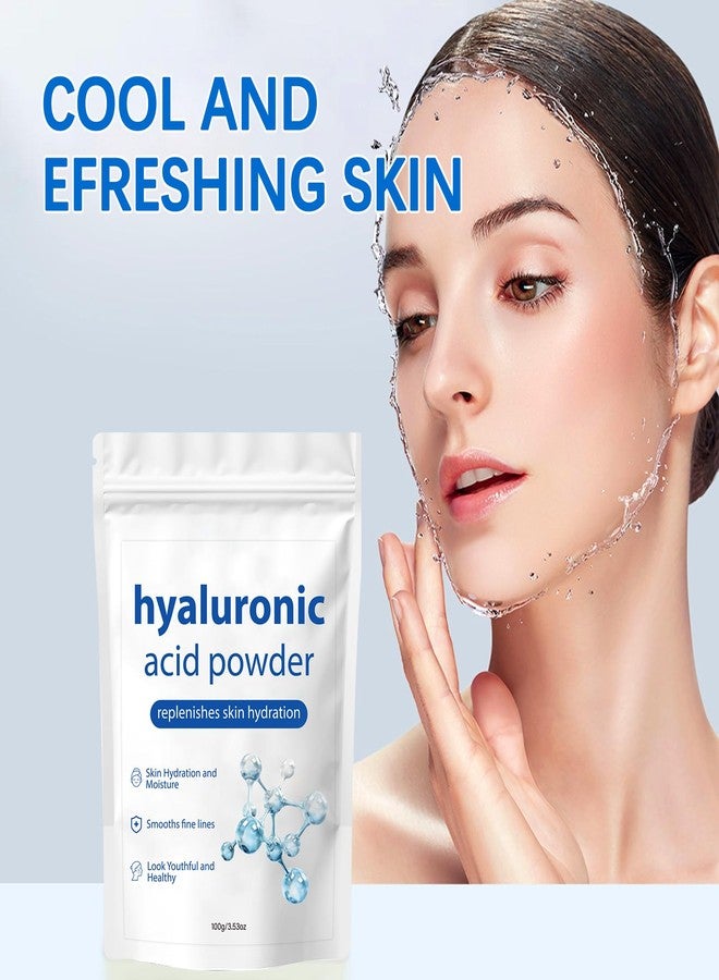 PAQIMAN Hyaluronic Acid Powder,Low Molecular Weight Organic Hyaluronic Acid Serum Powder for Face. 1Pack - Image 2