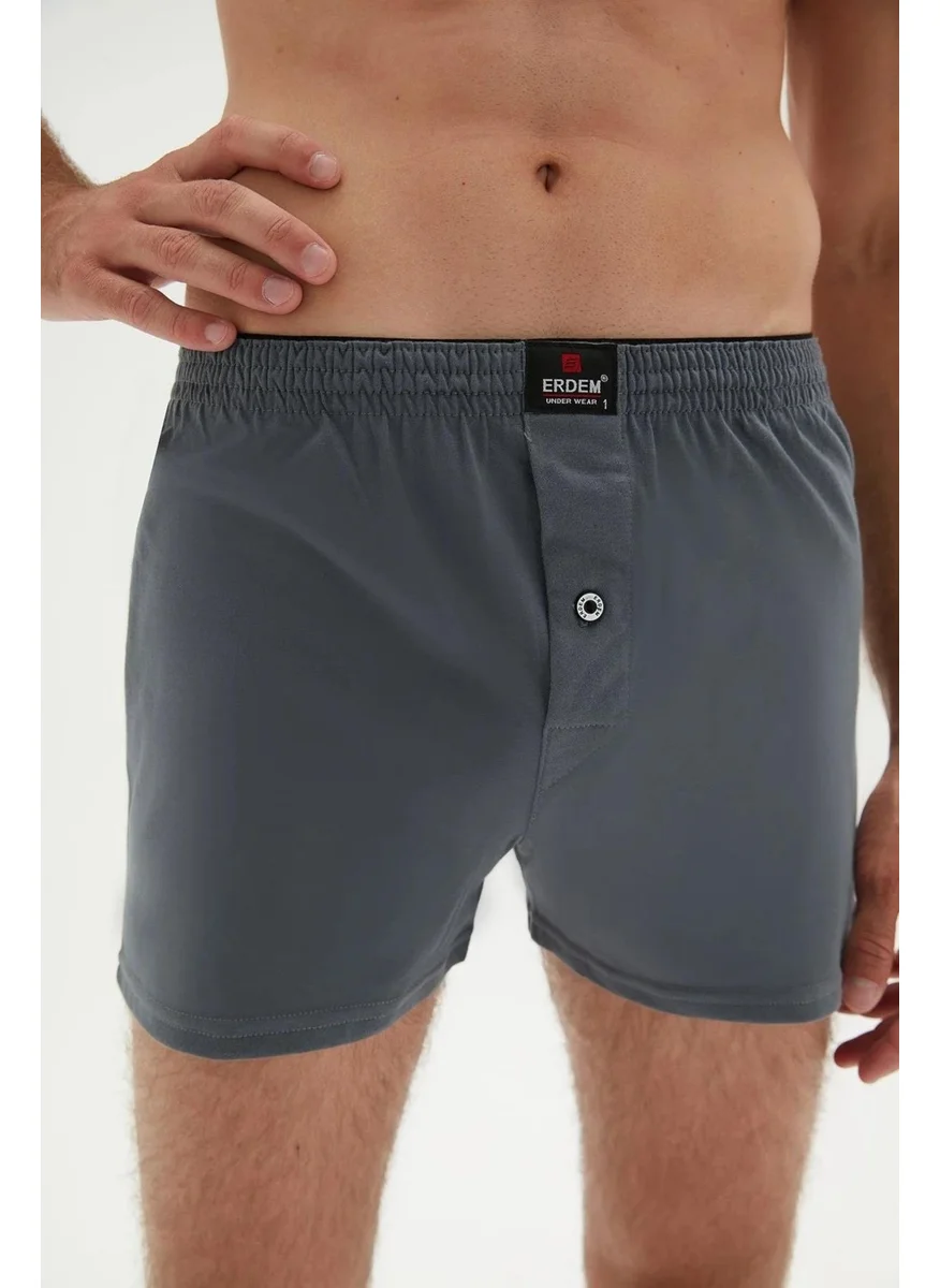 اردم Men's Combed Cotton Plain Color Boxer 1400 - 3 Pieces