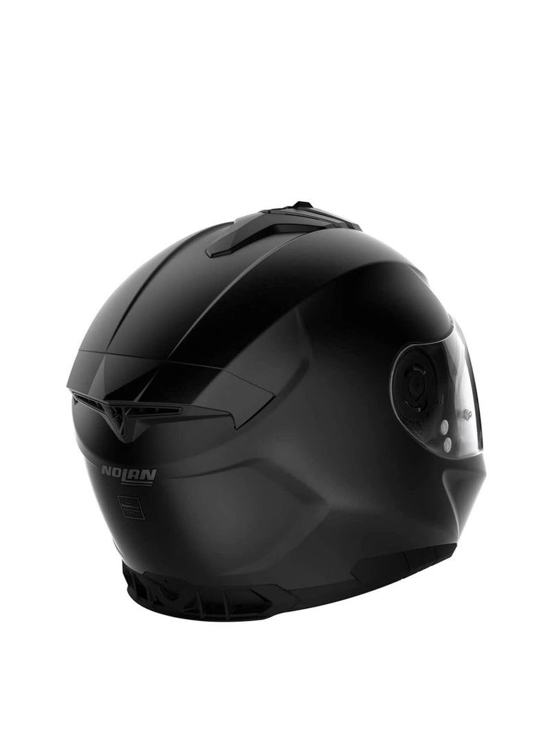 Nolan - Nolan N80-8 Classic N-Com 10 Full Face Helmet Flat Black - Image 1