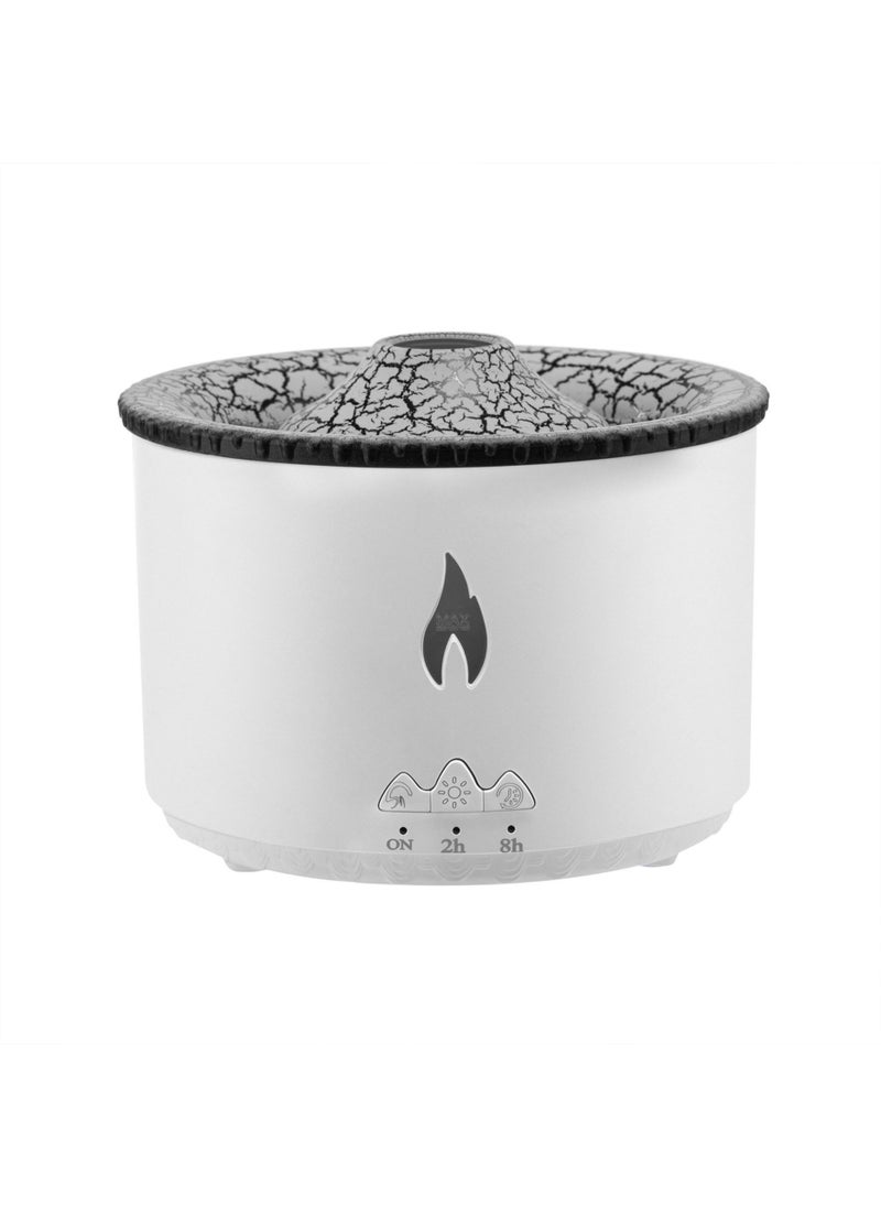 Jourvent - Ultrasonic Essential Oil Diffuser with Color Night Lights – Silent Aromatherapy Humidifier for Large Rooms, Auto Shut-Off, Cool Mist for Home, Office, Bedroom & Yoga (White) - Image 1