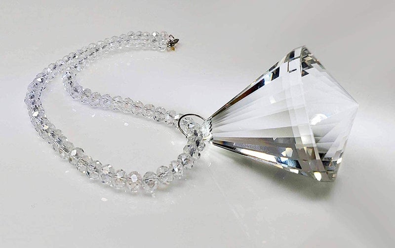 Light Wave Beautiful Sparkling Crystal Rainbow Sun-Catcher Ball Prism Pendant Hanging, Window, Garden, Balcony Hanging Ornament, Car Hanging (Model 10) - Image 4