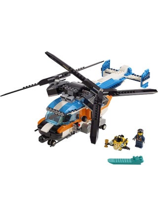LEGO Creator 3in1 Twin Rotor Helicopter 31096 Building Kit (569 Pieces) - pzsku/Z47F10B632B6FA4BBBA63Z/45/_/1720358679/cc0a3e3c-fd93-47d4-99e5-b244af60ddc0