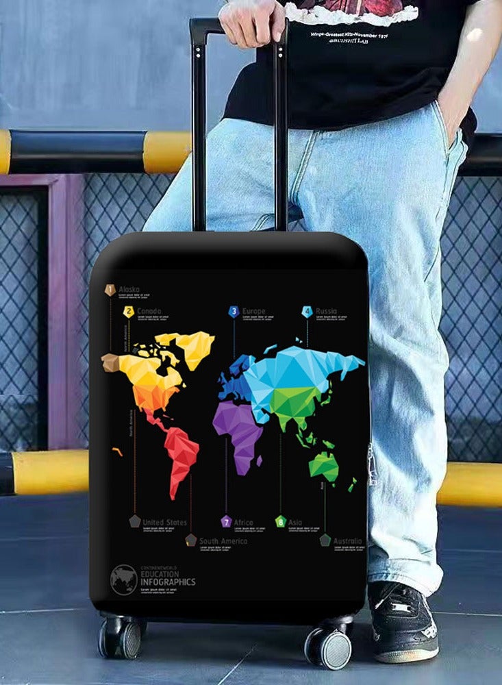 Elastic Travel Luggage Cover Travel Suitcase Protective Cover for Trunk Case Apply to 18-30 inch luggage Suitcase Cover