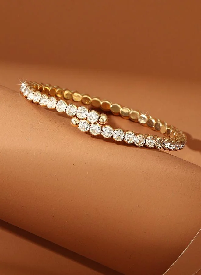 تايك تو Embellished Rhinestone Bracelet